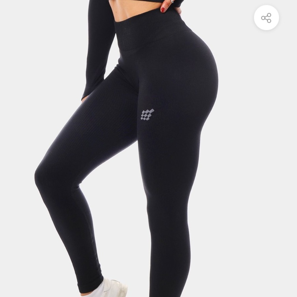 Jed North High Waist Ribbed Leggings